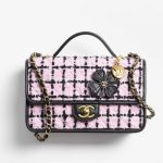 CHANEL Tweed Flap Bag