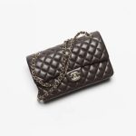 Chanel Classic 11.12 Handbag Dark Brown